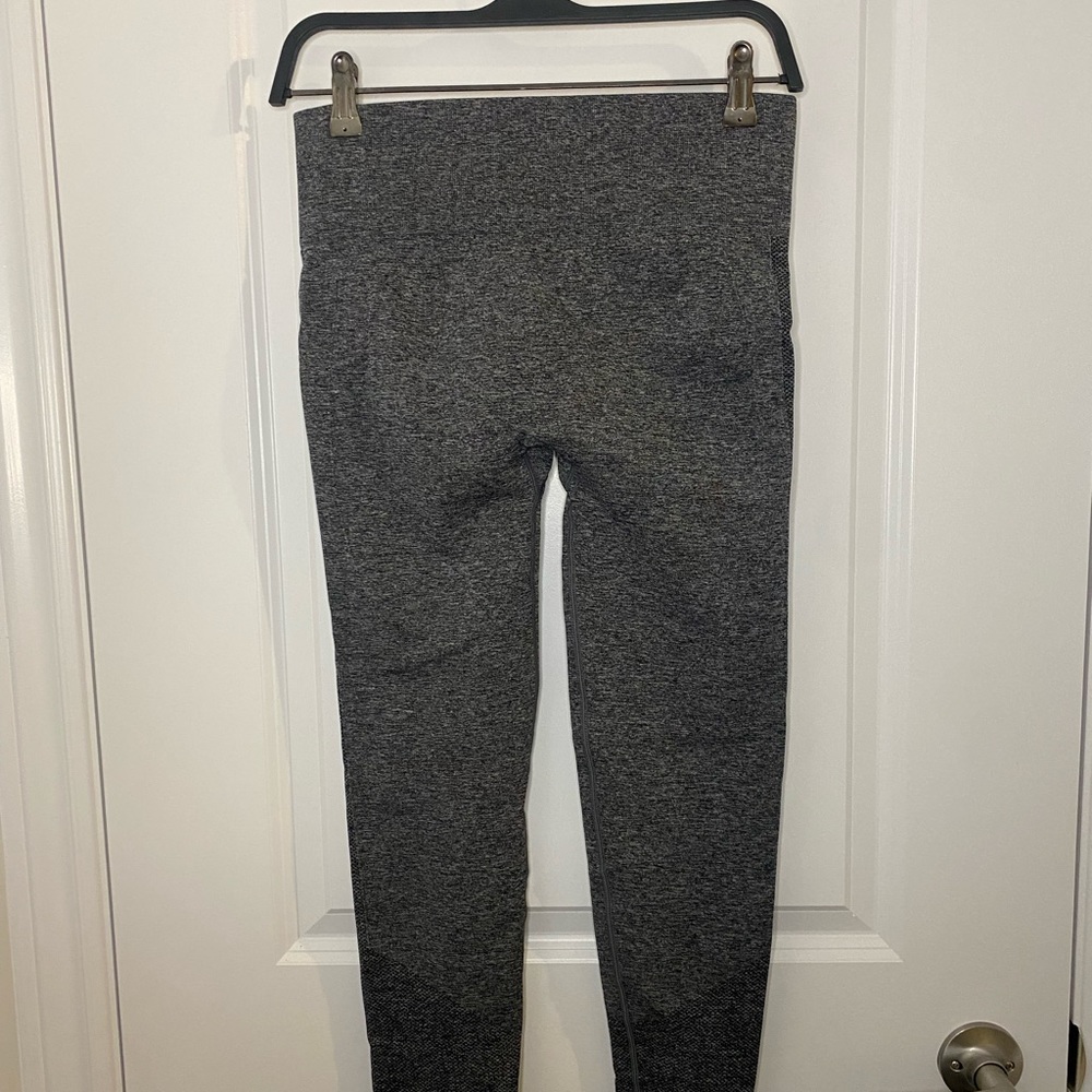 Long Grey Workout Tights